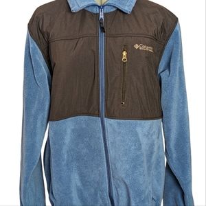 Mens Columbia Zip Up Fleece Jacket Sized M in Great Condition